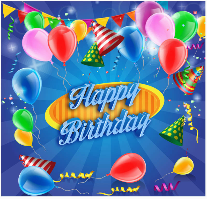 Birthday Greetings Card Free Download 10 Free Vector Psd Birthday Celebration Greeting Cards