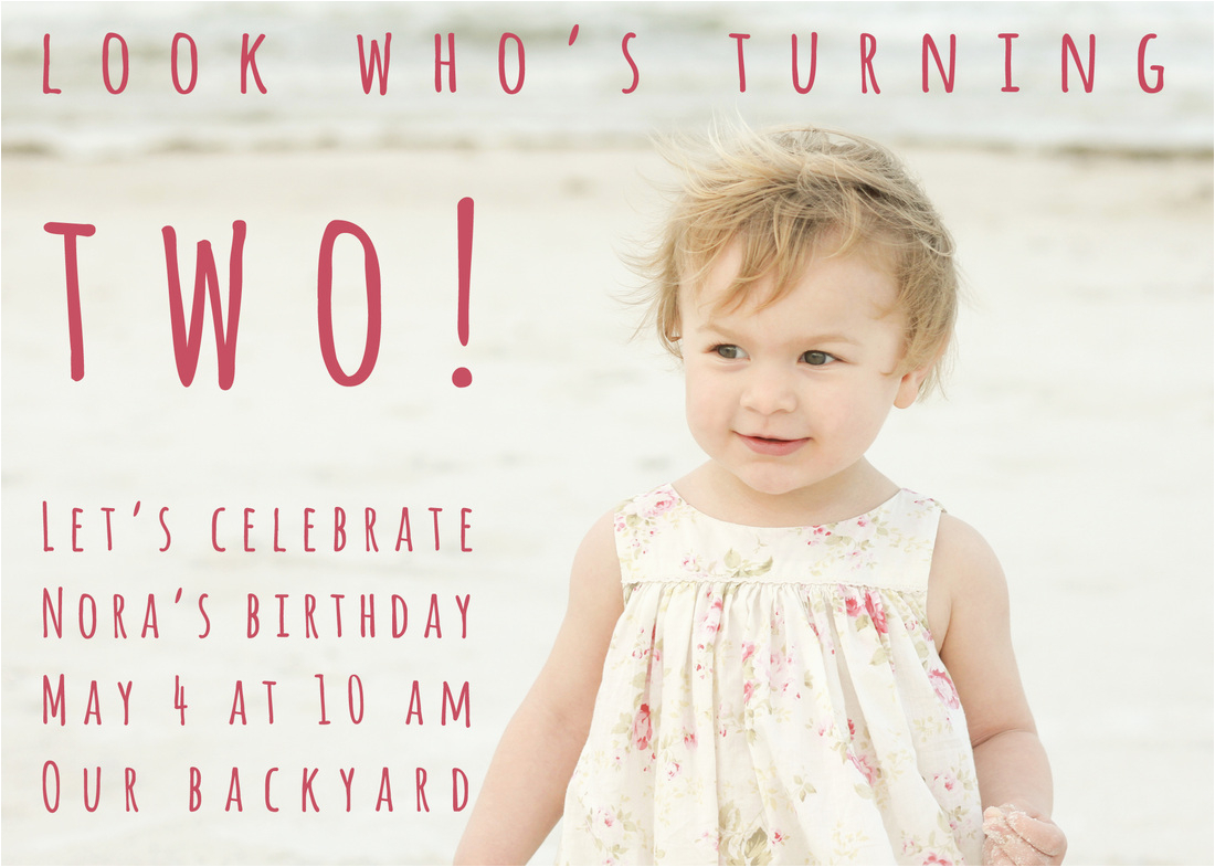 Birthday Invitation for 2 Year Girl 2 Year Old Birthday Party Invitation Wording Dolanpedia