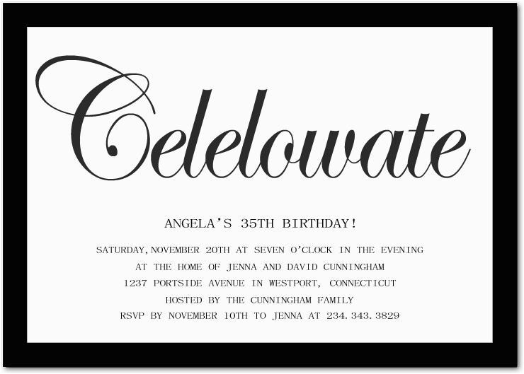 Birthday Invitation Quotes for Adults 10 Birthday Invite Wording Decision Free Wording