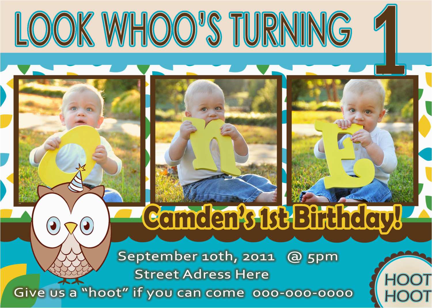 Birthday Invitations for 1 Year Old Boy Free One Year Old Birthday Invitations Template Drevio