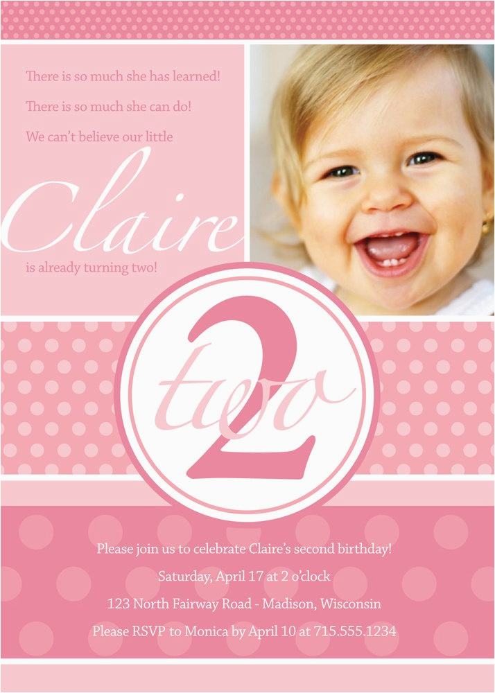 Birthday Invitations for Two People 2 Year Old Birthday Party Invitation Wording Dolanpedia