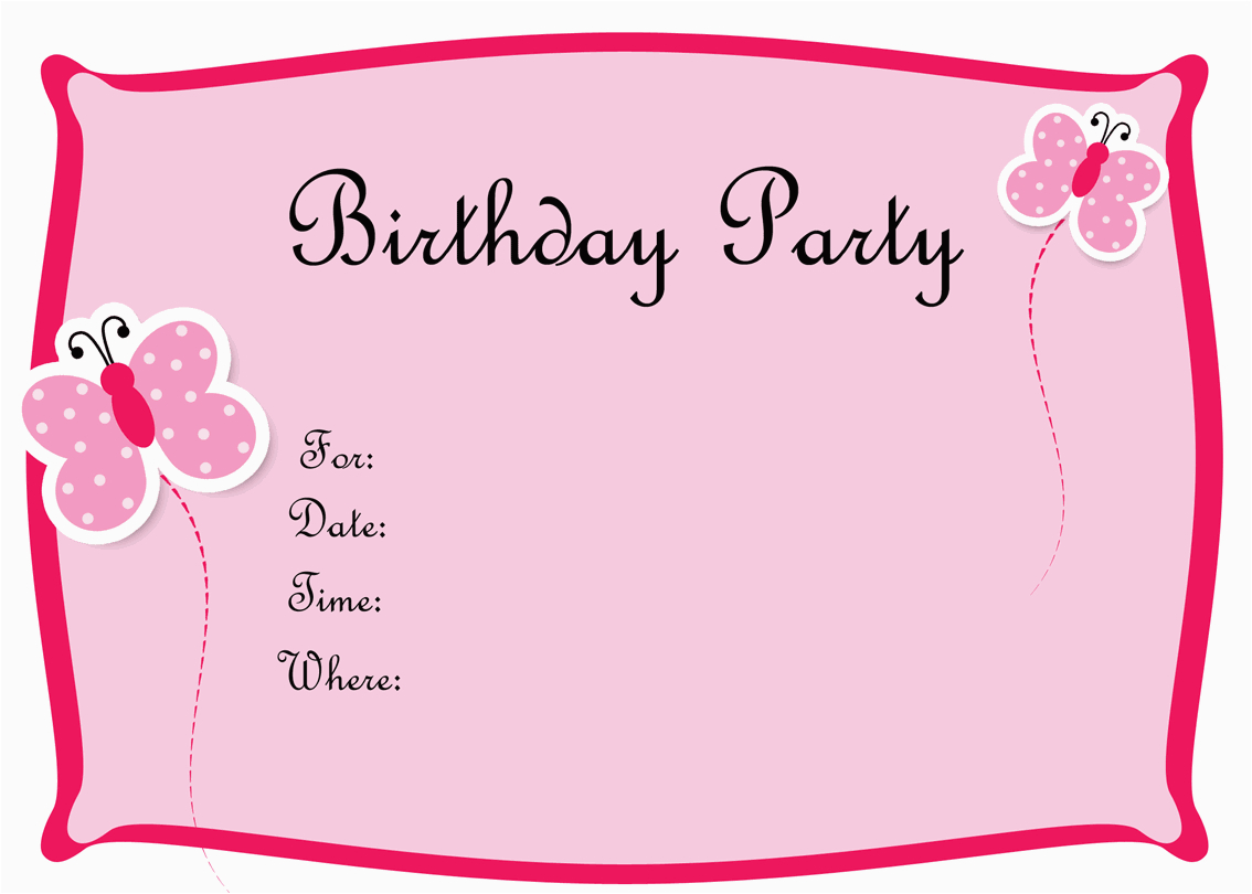 Birthday Invite Creator 5 Images Several Different Birthday Invitation Maker