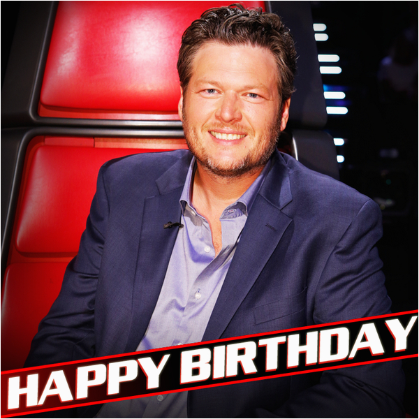 Blake Shelton Birthday Card for His Birthday Blake Shelton Wants You to Donate to