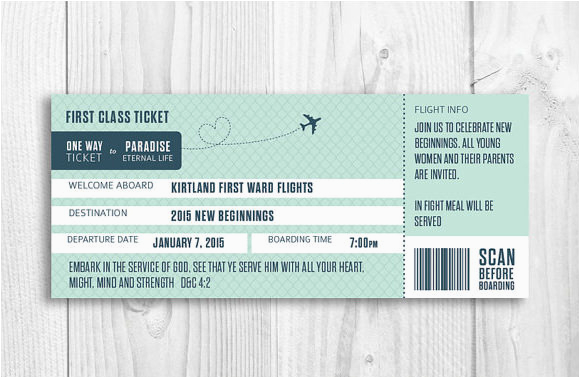 Boarding Pass Birthday Invitation Template Free 10 Boarding Pass Samples Sample Templates