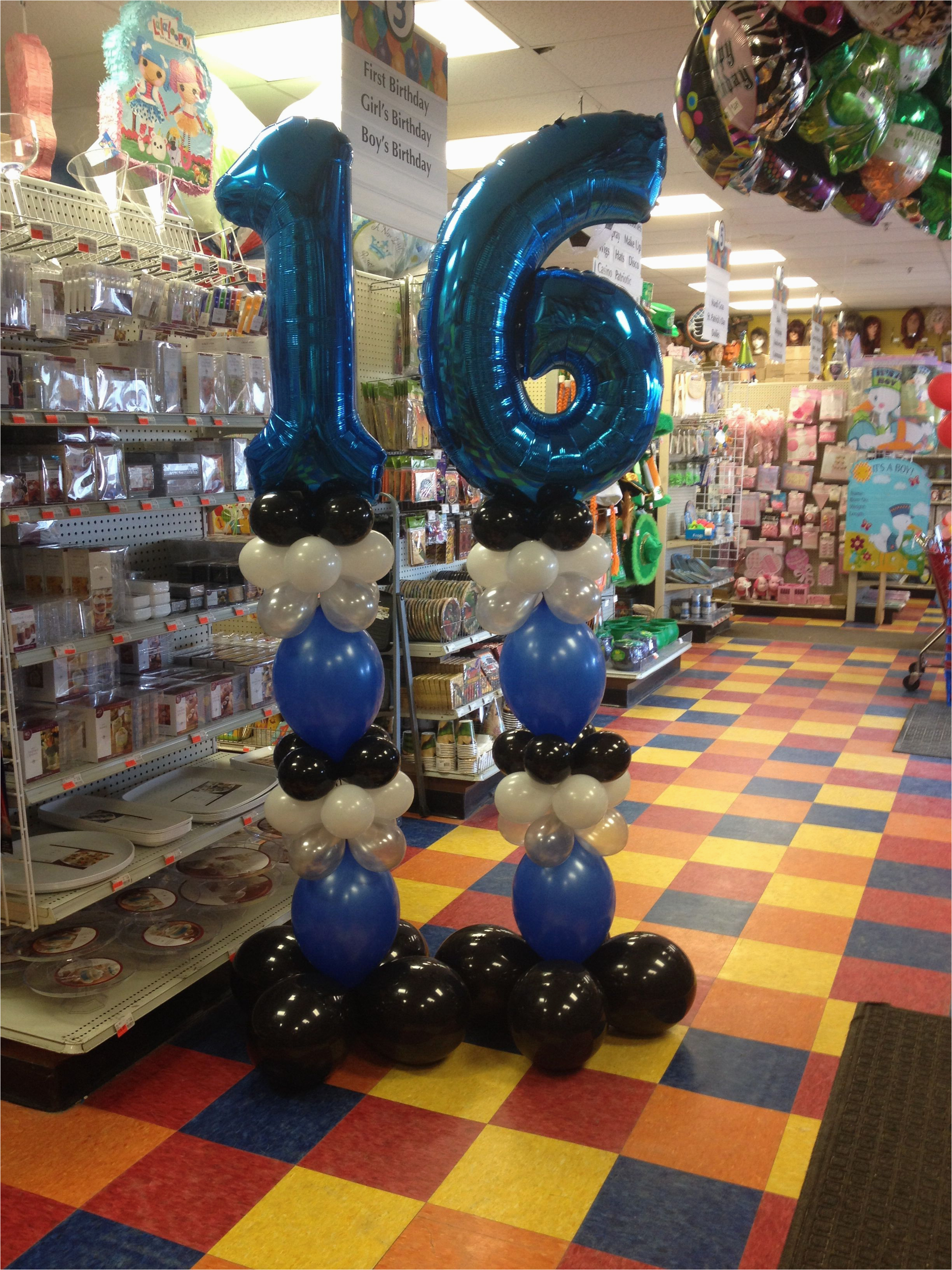 Boys 16th Birthday Party Decorations 16th Birthday for A Boy Party Fair Willow Grove Pa