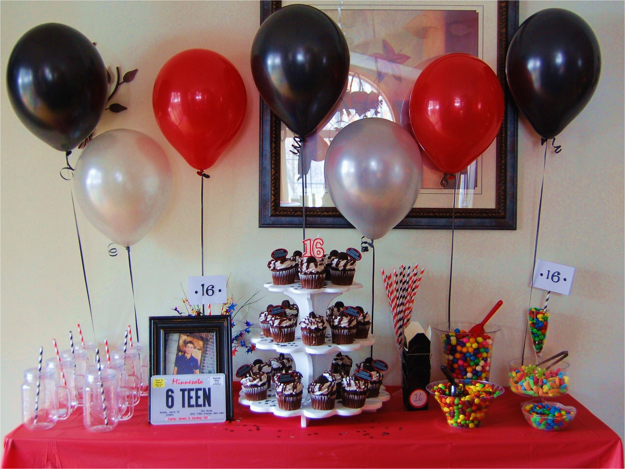 Boys 16th Birthday Party Decorations Sixteenth Birthday for A Guy Sweet Sixteen Party Ideas Boys 16th Birthday Party Decorations Sixteenth Birthday for A Guy Sweet Sixteen Party Ideas