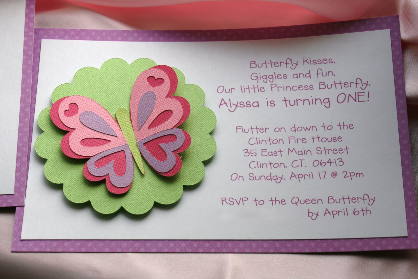 Butterfly Birthday Invitation Wording Kt Designs Birthday Series butterfly Birthday Party