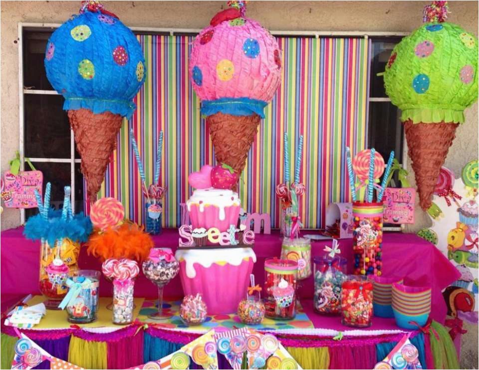 Candy Decorations for Birthday Parties Candy Birthday Quot Candy Land Quot Catch My Party