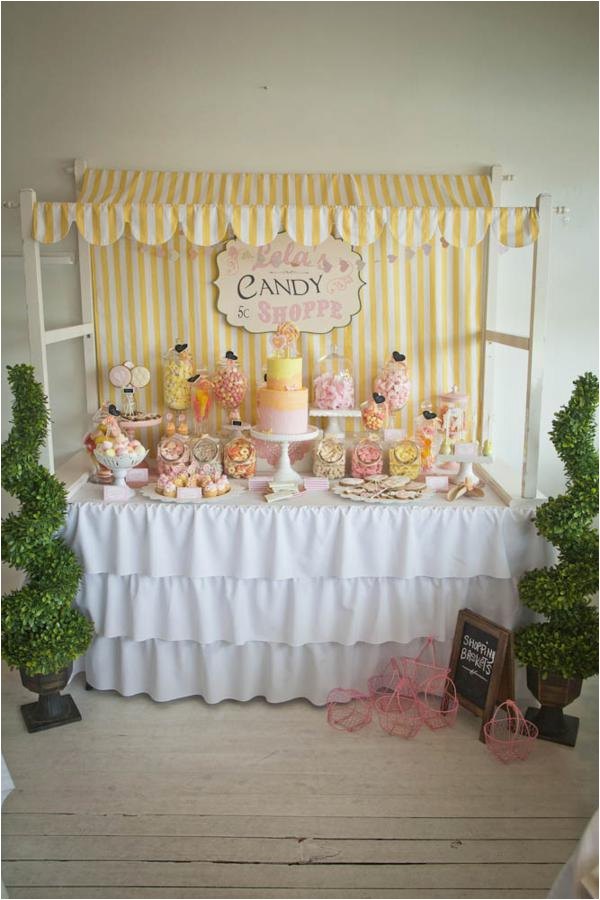 Candy Shop Birthday Party Decorations Kara 39 S Party Ideas Vintage Candy Sweet Shoppe Girl 6th