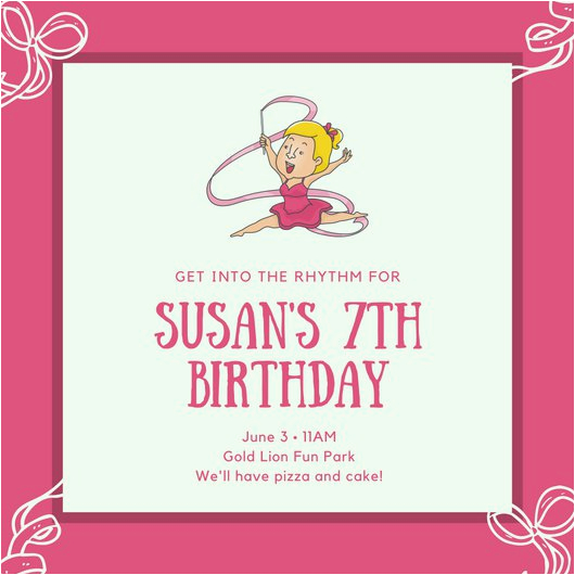 Canva Birthday Invite Birthday Invitation Templates Canva