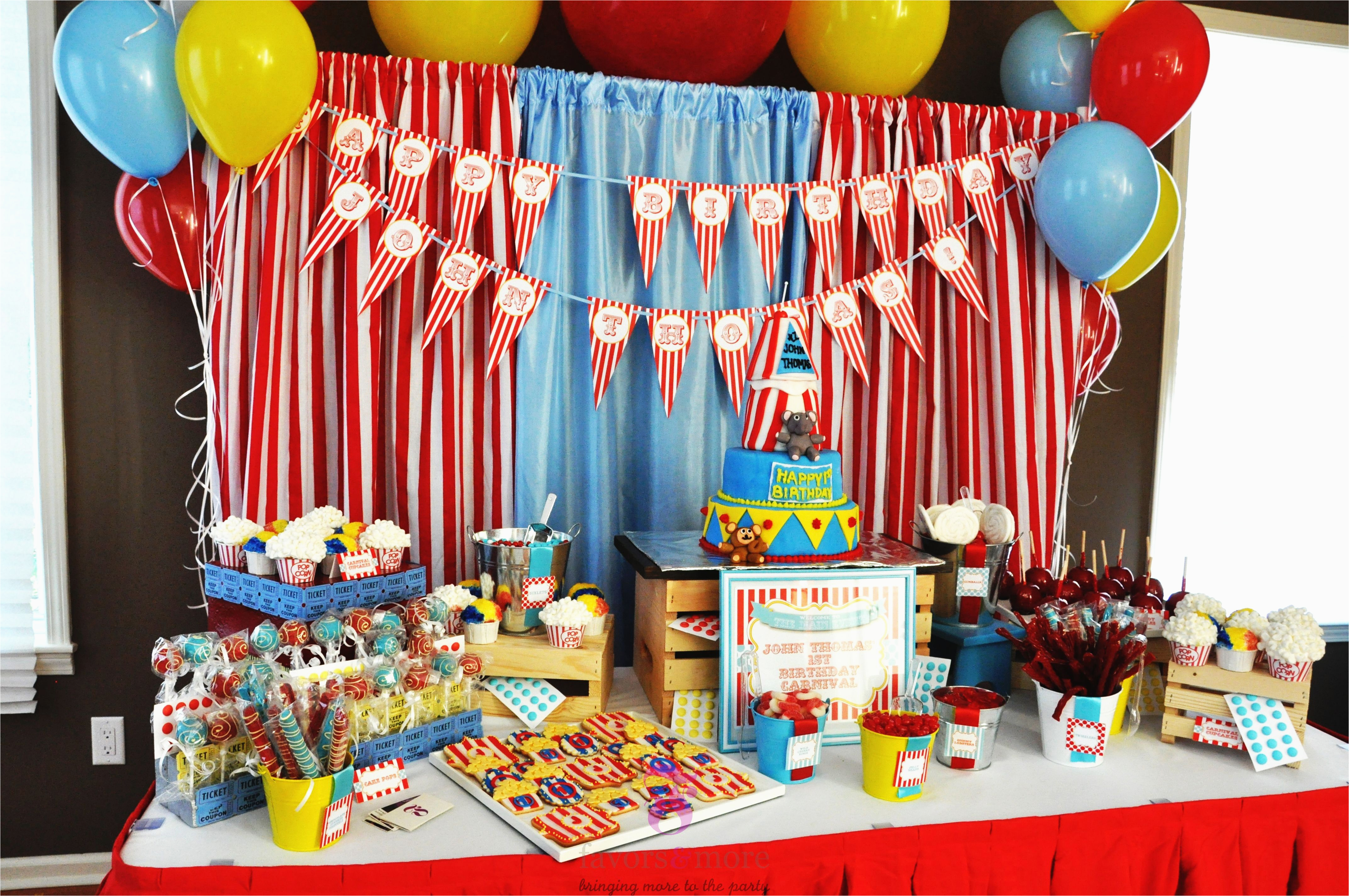 Carnival Decorations for Birthday Party 15 Best Carnival Birthday Party Ideas Birthday Inspire