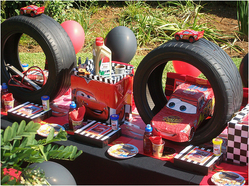 Cars 2 Birthday Party Decorations Disney Cars Birthday Party Ideas Yvonnebyattsfamilyfun