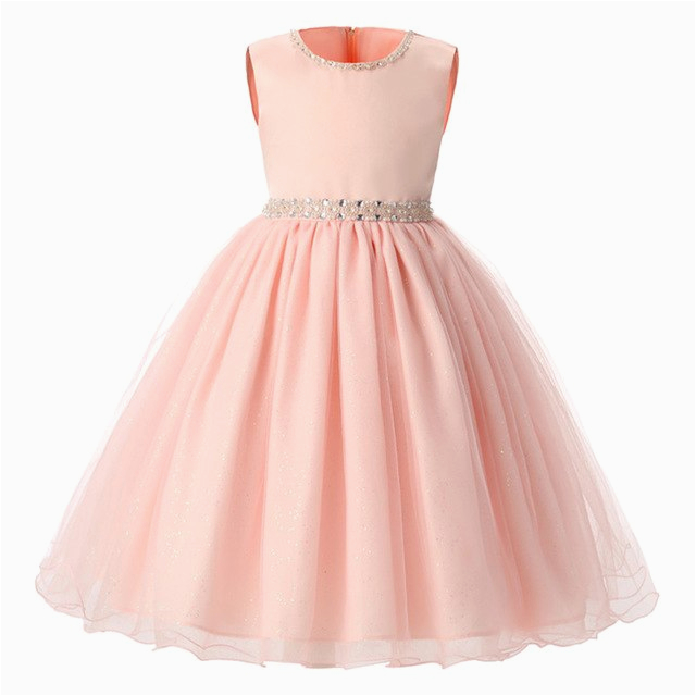 Childrens Birthday Dresses Kids Girls Party Dresses Girl Princess Grade Prom Dress