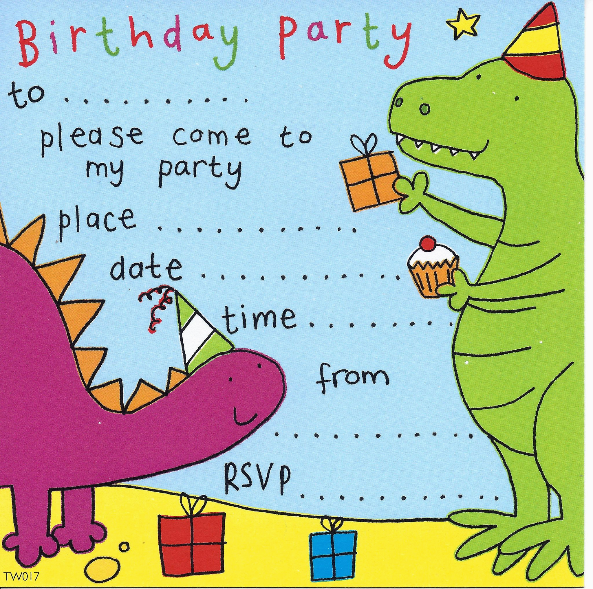 Childrens Birthday Party Invites Party Invitations Birthday Party Invitations Kids Party