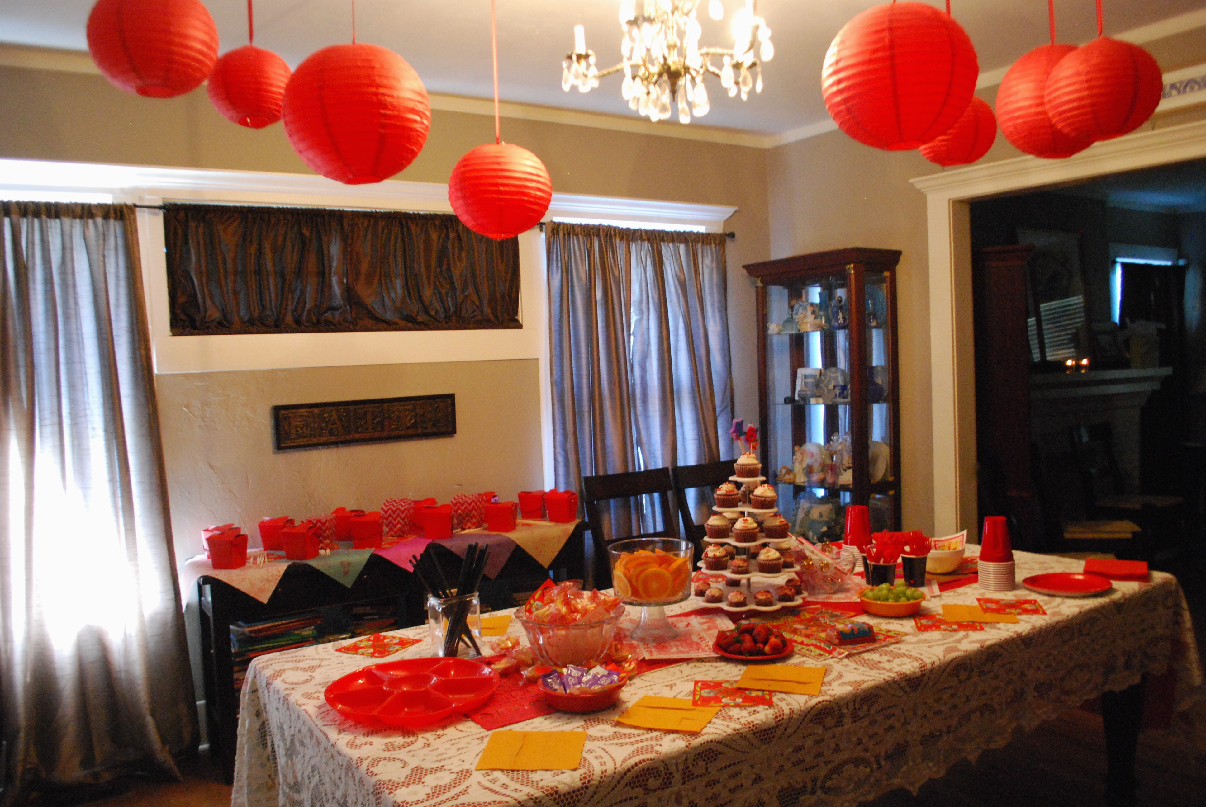 Chinese Birthday Decorations Sweet Sixteen Birthday Party Jennifer Mccollum