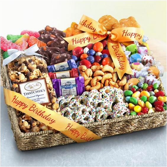 Chocolate Gifts for Her Birthday Birthday Party Chocolate Candies and Crunch Gift Basket