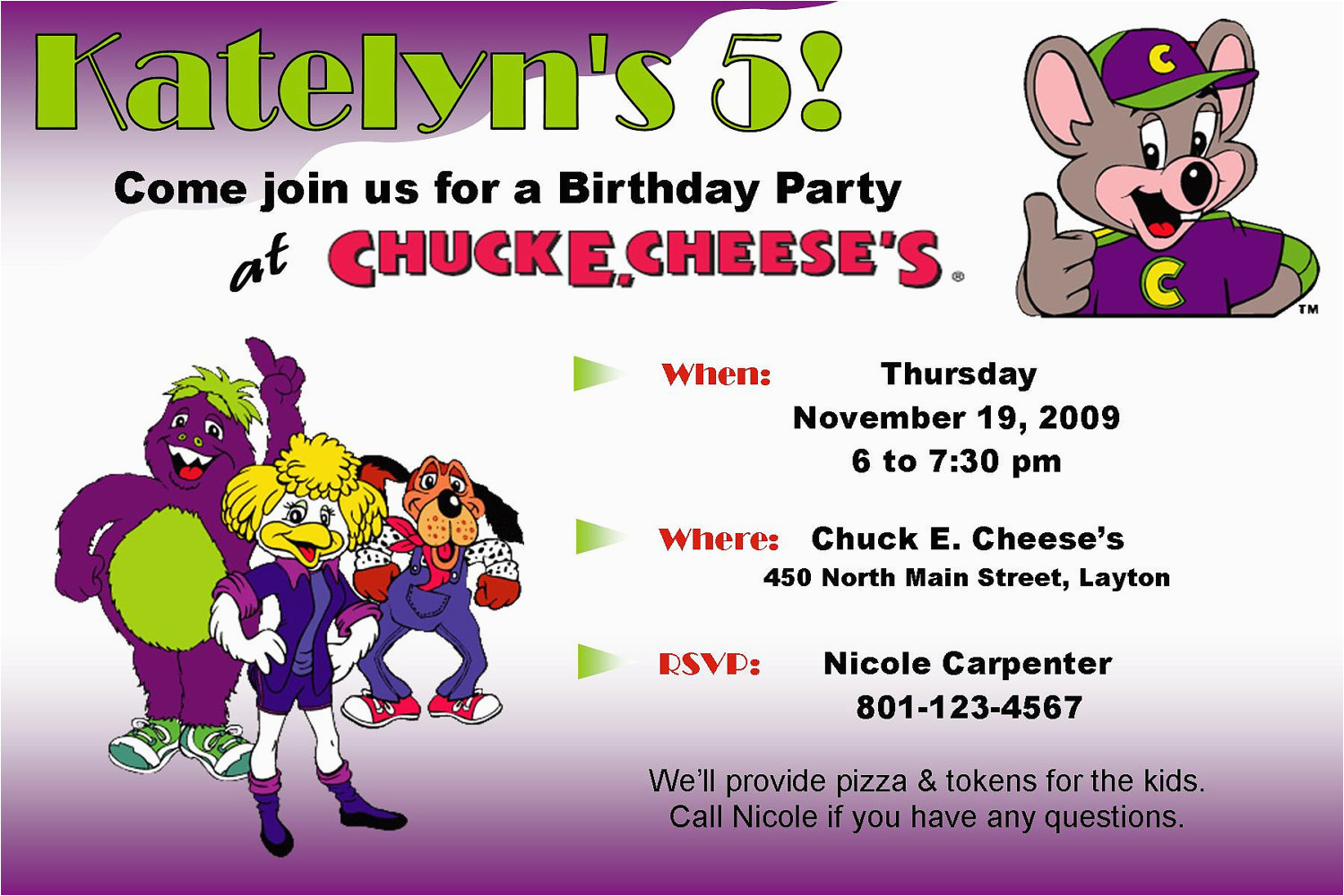 Chuck E Cheese Birthday Invitation Template Chuck E Cheese Invitations Template Best Template Collection Chuck E Cheese Birthday Invitation Template Chuck E Cheese Invitations Template Best Template Collection