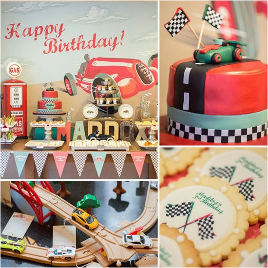 Classic Car Birthday Party Decorations A Vintage Race Car Birthday Party Boys Birthday Party