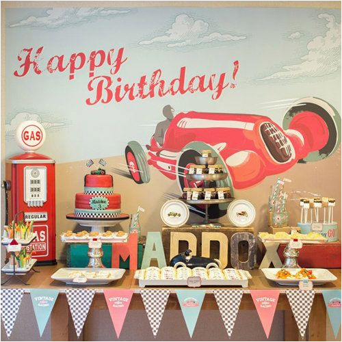 Classic Car Birthday Party Decorations Best 25 Vintage Car Party Ideas On Pinterest Cars
