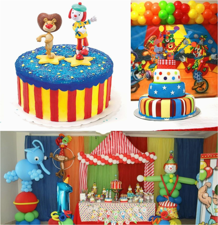 Clown Decorations for Birthday Party Birthday Party with Circus Decorations