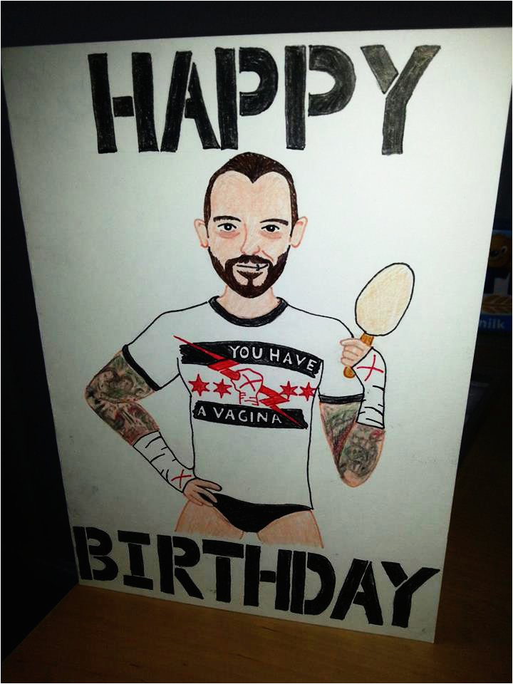 Cm Punk Birthday Card Cm Punk Birthday by Yvonnelouise On Deviantart