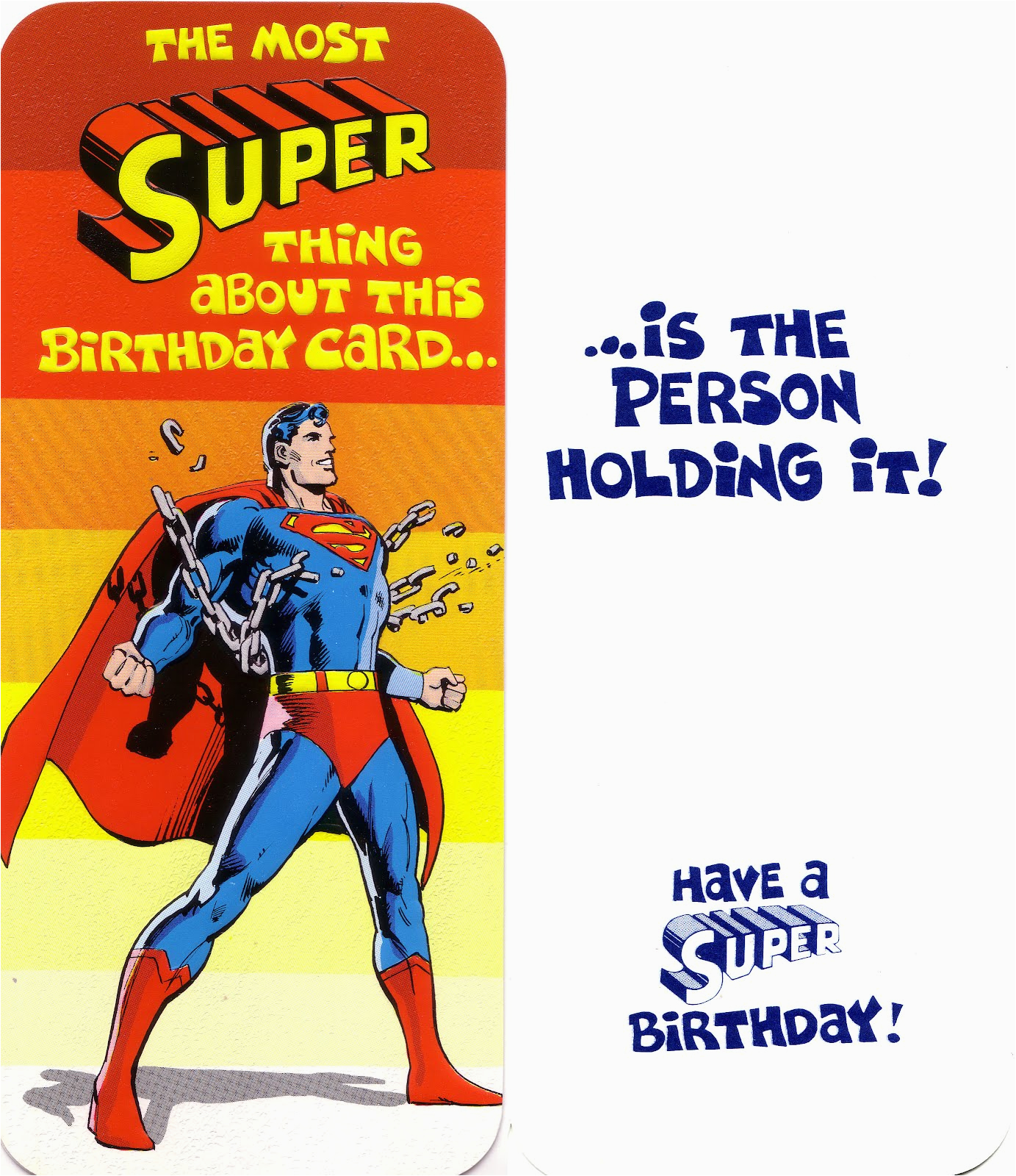 Comic Birthday Cards Free My Comic Board Banners and More Superman and Dc Greeting