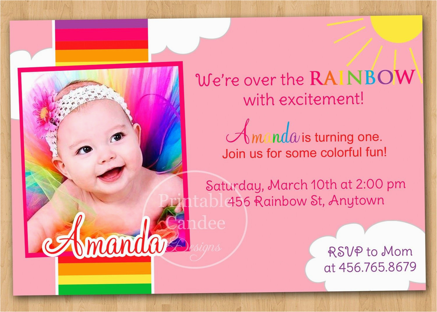 Create First Birthday Invitations Online Free 1st Birthday Invitation Cards Templates Free theveliger