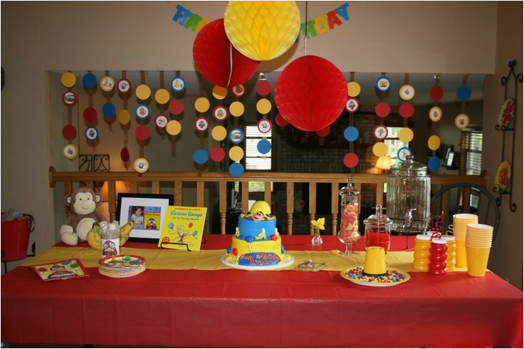 Curious George Birthday Decoration Ideas 17 Best Images About Primary Colors Curious George On