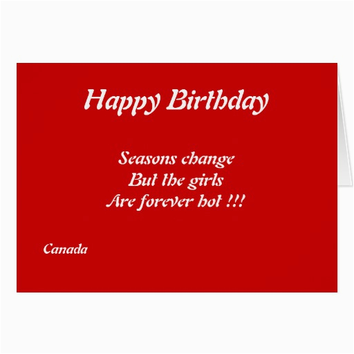 Custom Birthday Cards Canada Canadian Girls Birthday Greeting Cards Zazzle