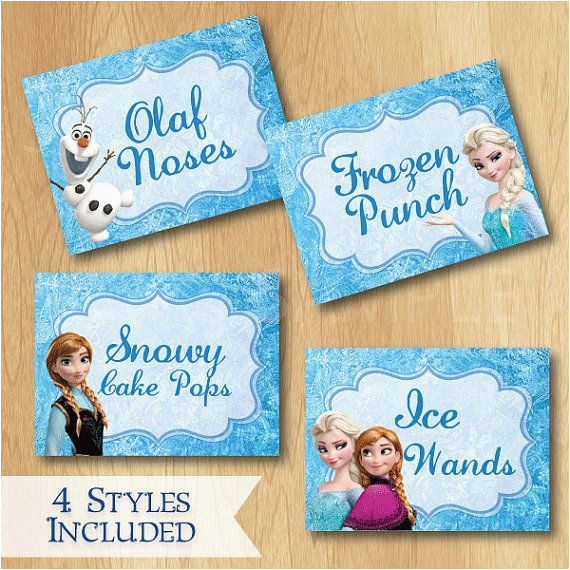 Custom Made Birthday Cards Printable Disney Frozen Food Labels Custom Disney Frozen Birthday