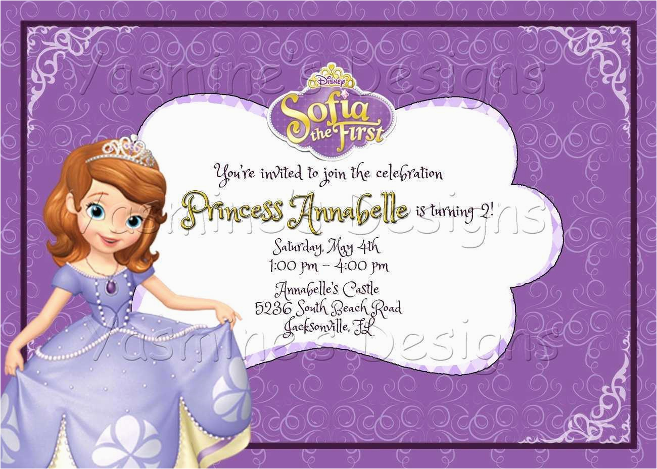 Cvs Birthday Invitation Cards Cvs Birthday Cards Inspirational sofia the First Printable