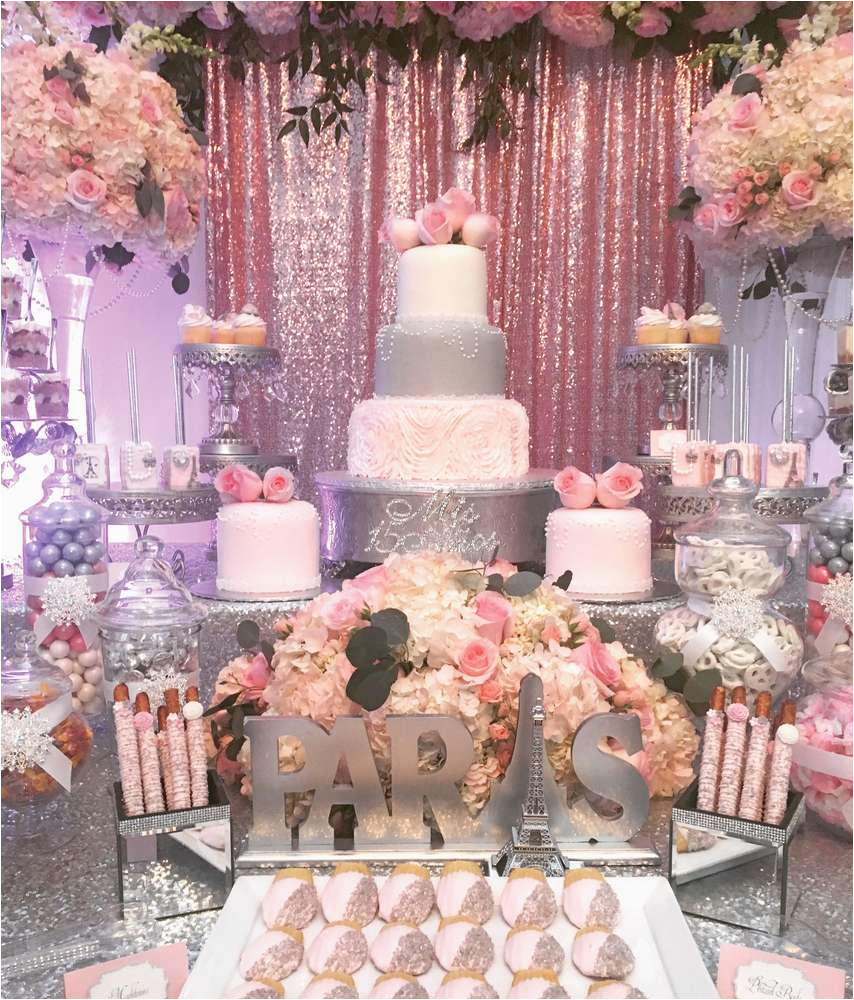 Decoration for 15 Birthday Party Paris Quinceanera Party Ideas Photo 6 Of 13 Catch My Party
