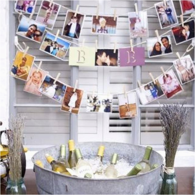 Decoration Ideas for 21st Birthday Party 21st Birthday Photo Decoration Could Do This for Any