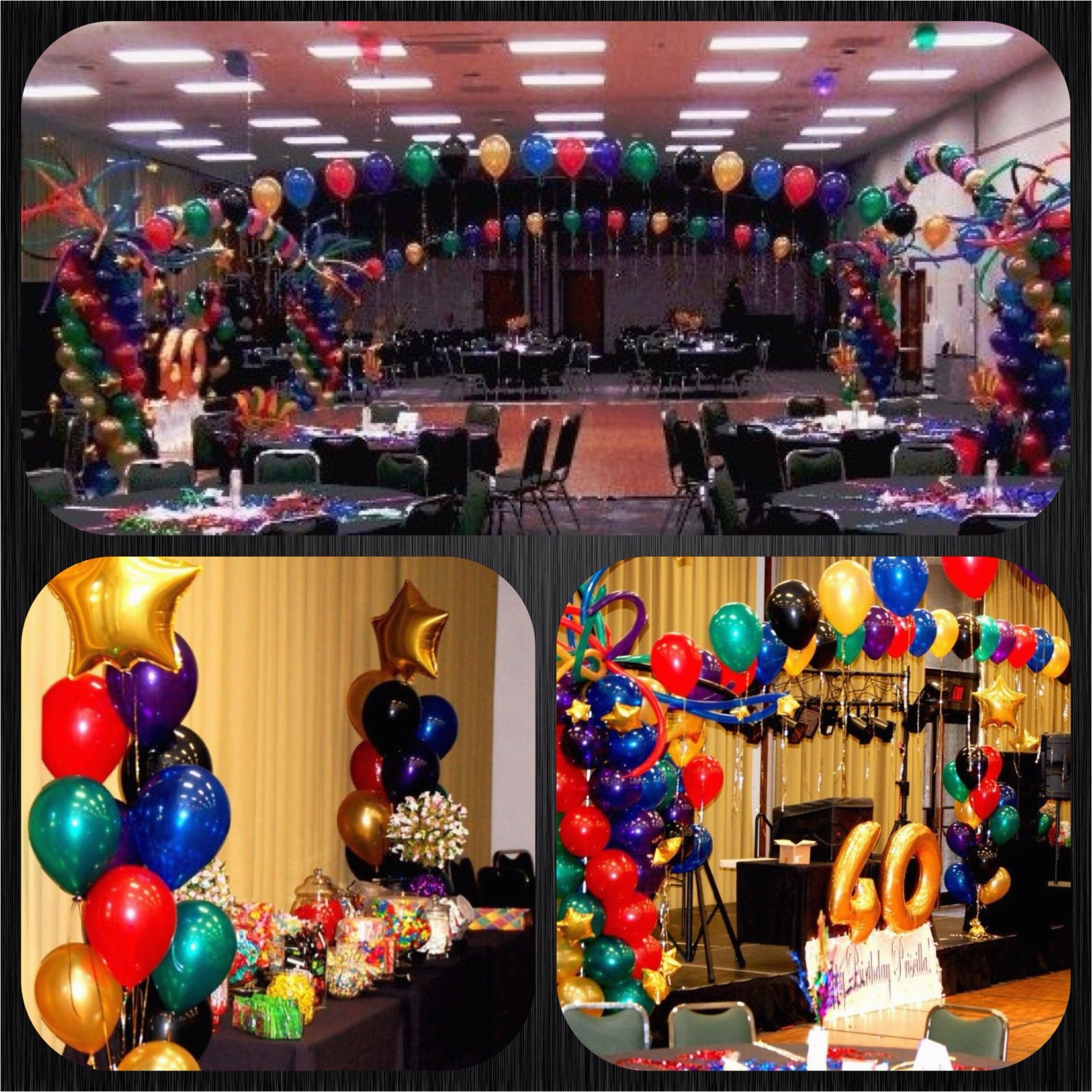 Decorations for A 40th Birthday Party 40th Birthday Decor Party Ideas Pinterest