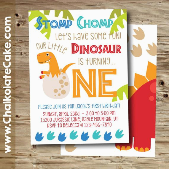 Dinosaurs Invitation for Birthday Dinosaur Birthday Party Invitations Dinosaur Birthday