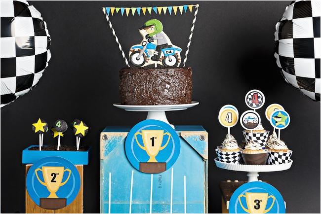 Dirt Bike Birthday Decorations Boy Bash Dirt Bike Birthday Dessert Table Spaceships