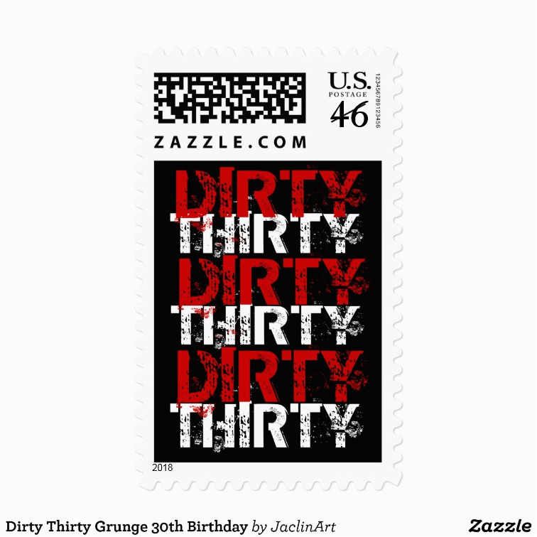 Dirty 30 Birthday Invitation Templates Dirty Thirty Birthday Black White Red Template Invitation
