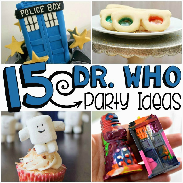 Doctor who Birthday Party Decorations 15 Doctor who Party Ideas for Tweens