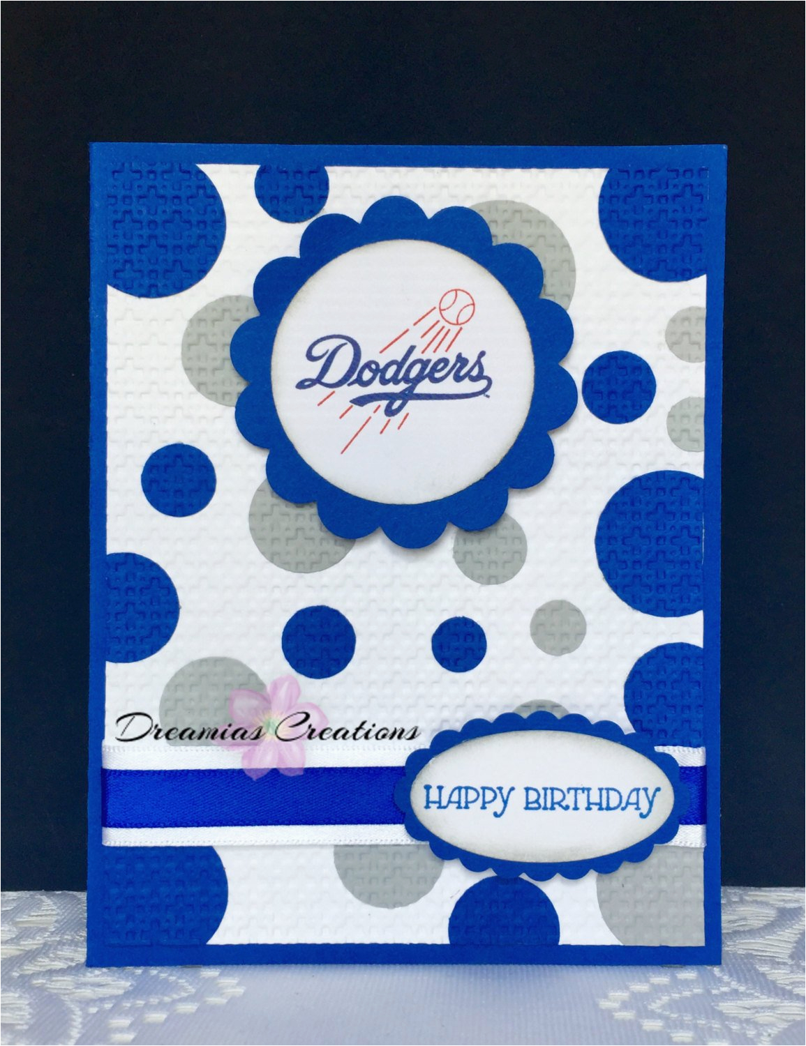 Dodgers Birthday Card Great for Any Los Angeles Dodgers Fan This Birthday Card Made