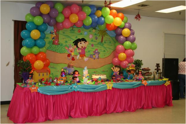 Dora Birthday Decoration Ideas Birthday and Party themes