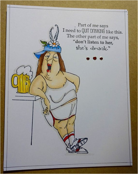 Drinking Birthday Cards Drinking Card Birthday Card for Him for Her Beer Card