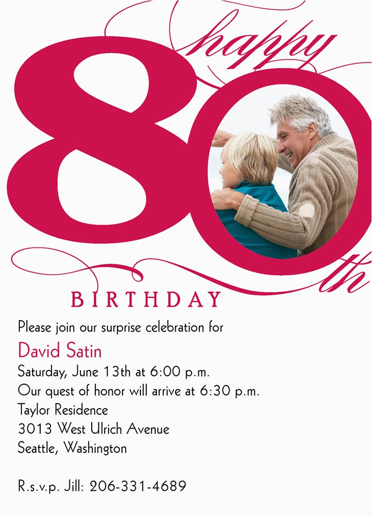 Eightieth Birthday Invitations Quotes for 80th Birthday Invitation Quotesgram