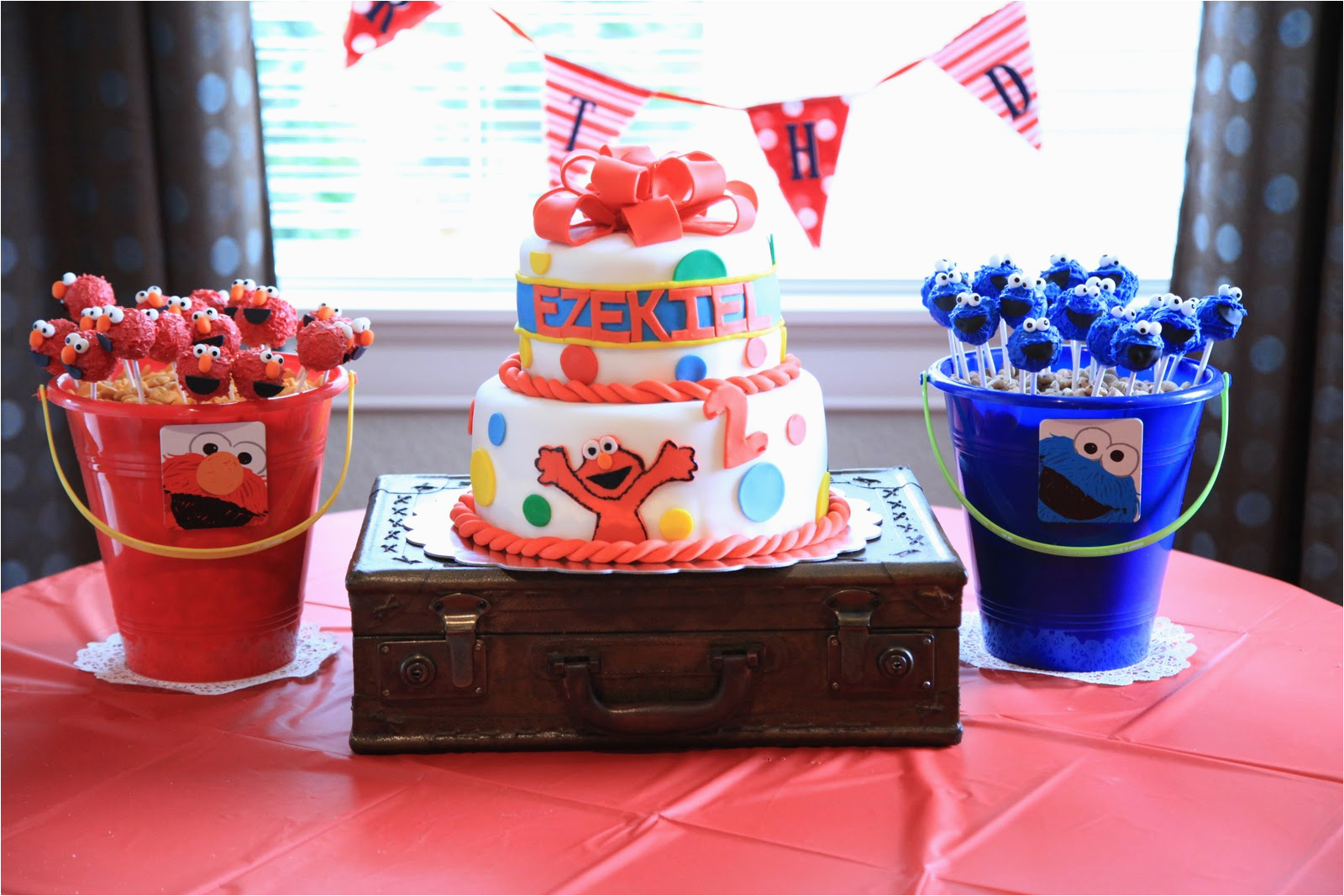 Elmo Birthday Decoration Ideas Vintage Pretty Elmo Birthday Party
