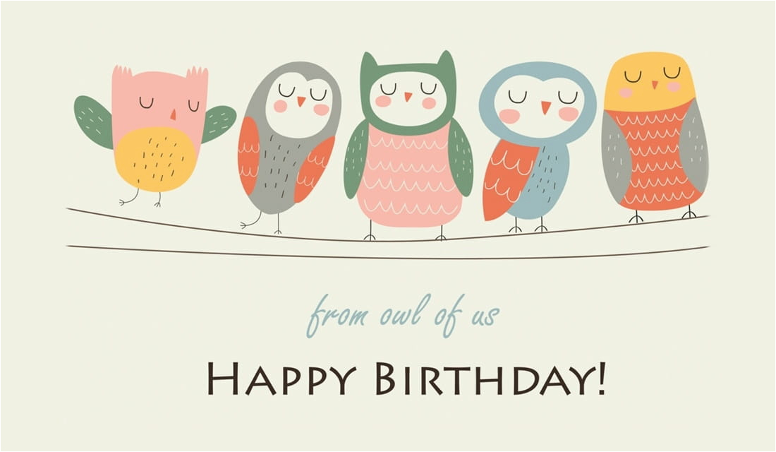 Email A Birthday Card Free Free Happy Birthday From Owl Of Us Ecard Email Free