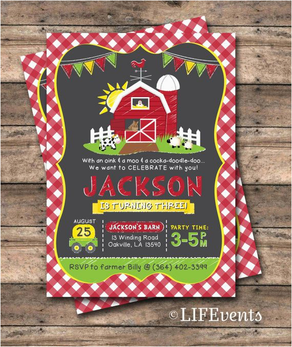 Farm First Birthday Invitations Farm Invitations Old Mcdonald Invitations Farm Birthday Farm First Birthday Invitations Farm Invitations Old Mcdonald Invitations Farm Birthday