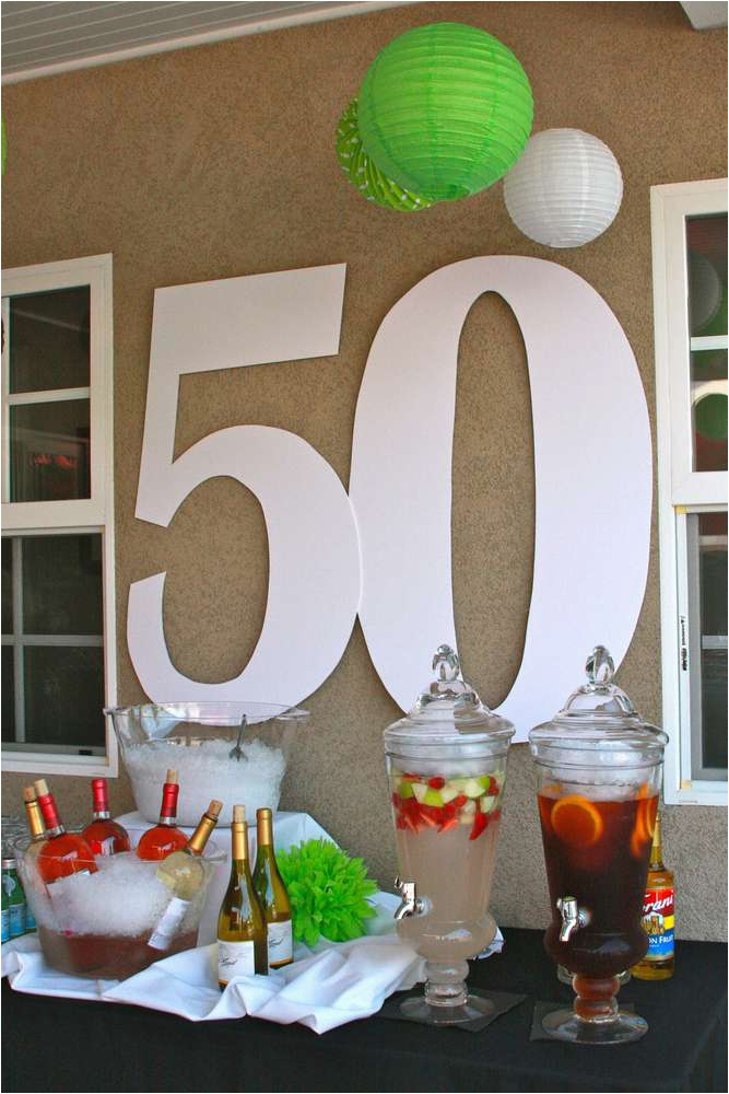 Fifty Birthday Decorations 50th Birthday Party Ideas