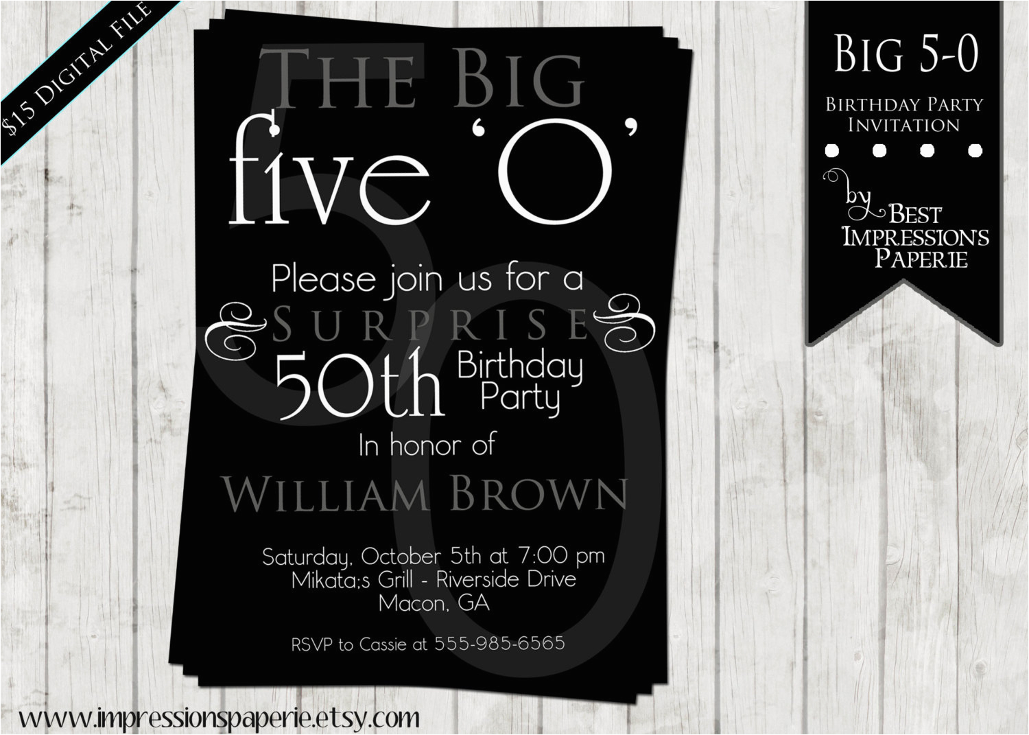 Fifty Birthday Party Invitations 50th Birthday Party Invitations for Men Dolanpedia