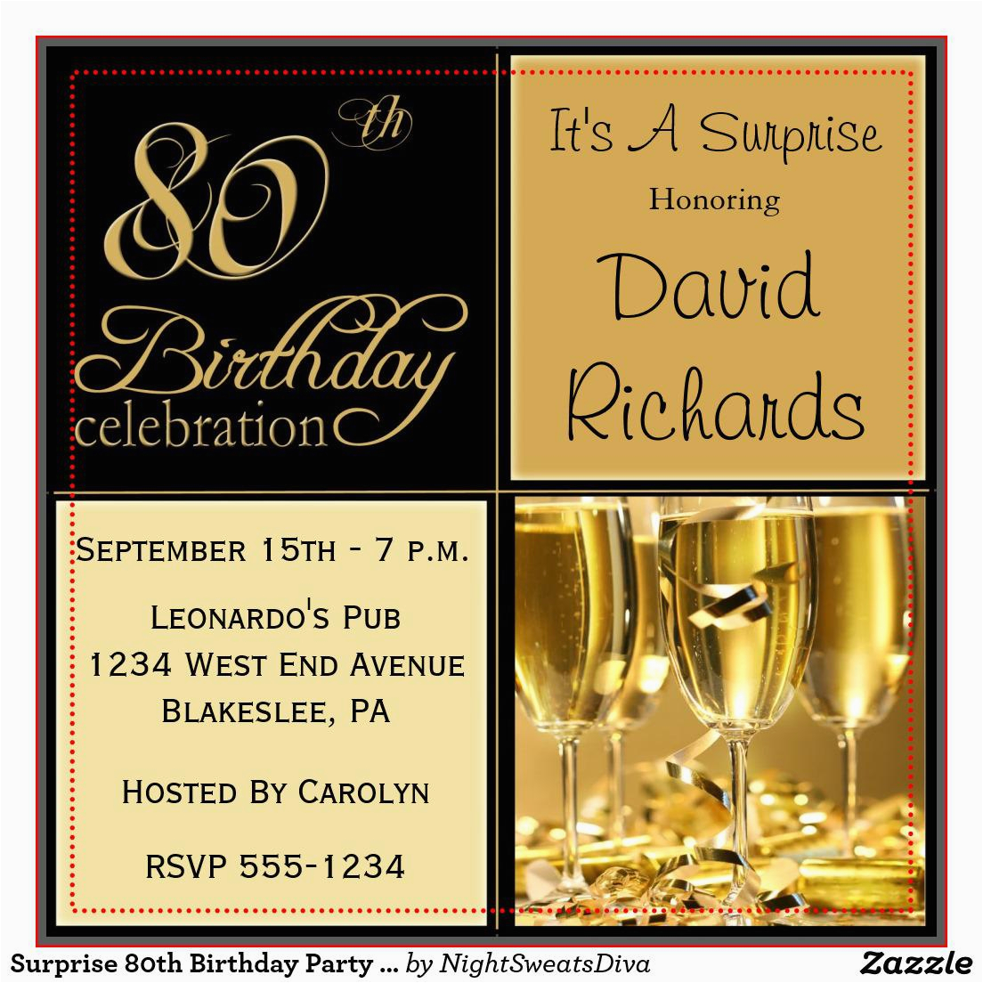 Free 80th Birthday Invitations Templates 15 Sample 80th Birthday Invitations Templates Ideas