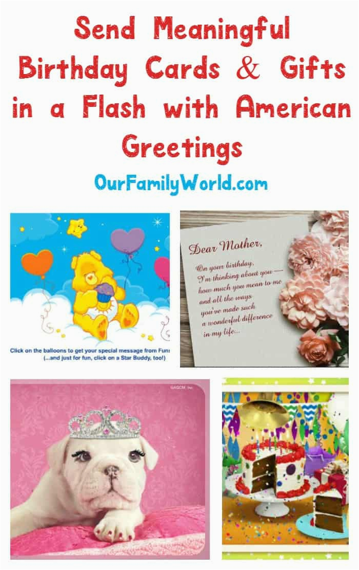 Free Birthday Cards American Greetings Sending Meaningful Birthday Ecards with American Greetings