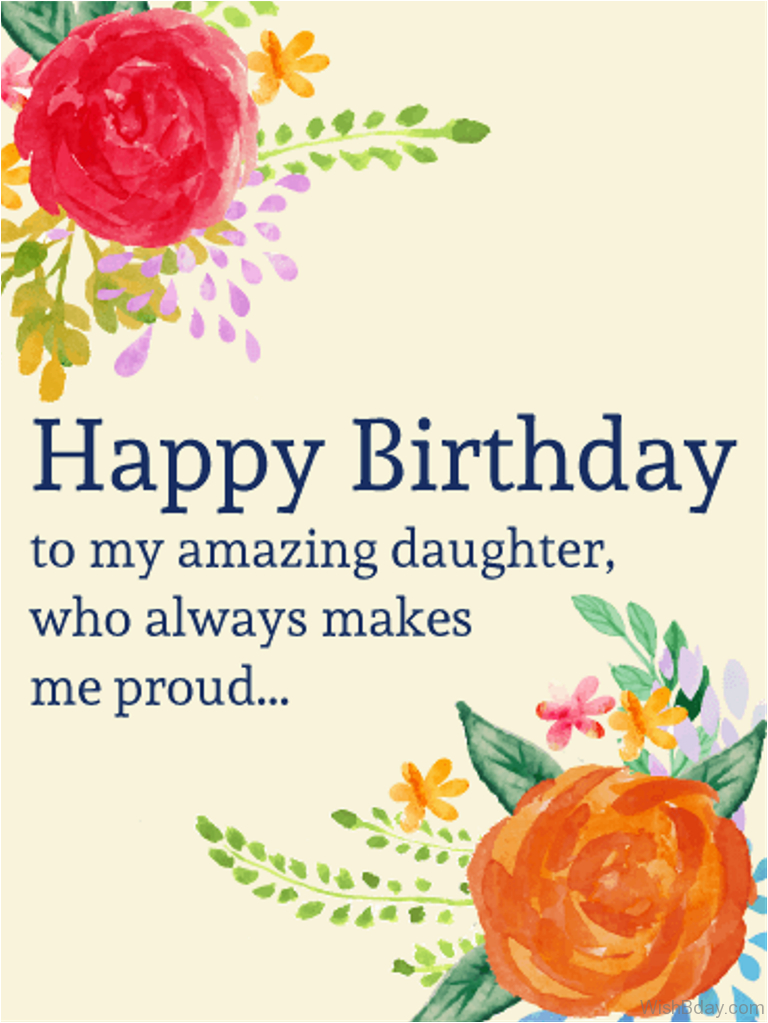 Free Birthday Card Images For Daughter